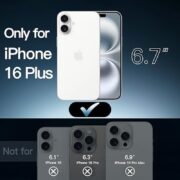 CLEAR HARD IPHONE 16 Plus - Image 2