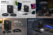 Premier Garde 200W MULTI PORT CHARGER WITH USB - TYPE-C CABLE - Image 2