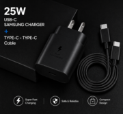 Premier Garde 25W USB-C SUMSUNG CHARGER WITH TYPE-C - CABLE