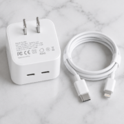 Premier Garde 35W DUEL USB APPLE CHARGER + 2 - WITH CABLE TYPE-C - TYPE-C - Image 3