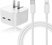 Premier Garde 35W DUEL USB APPLE CHARGER + 2 - WITH CABLE TYPE-C - TYPE-C - Image 2