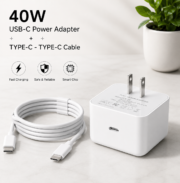 Premier Garde 40 W APLLE CHARGER + WITH TYPE-C CABLE - Image 2
