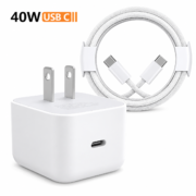 Premier Garde 40 W APLLE CHARGER + WITH TYPE-C CABLE - Image 3