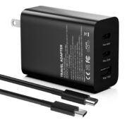 Premier Garde 65 W TRIO CHRAGER WITH TYPE-C CABLE