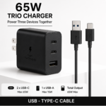 Premier Garde 65 W TRIO CHRAGER USB - TYPE-C