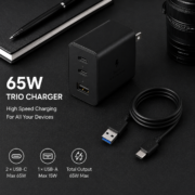 Premier Garde 65 W TRIO CHRAGER USB - TYPE-C - Image 2