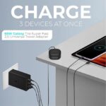 Premier Garde 65 W TRIO CHRAGER WITH USB - TYPE-C CABLE